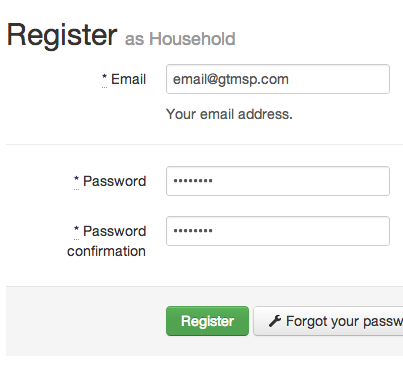 Register household